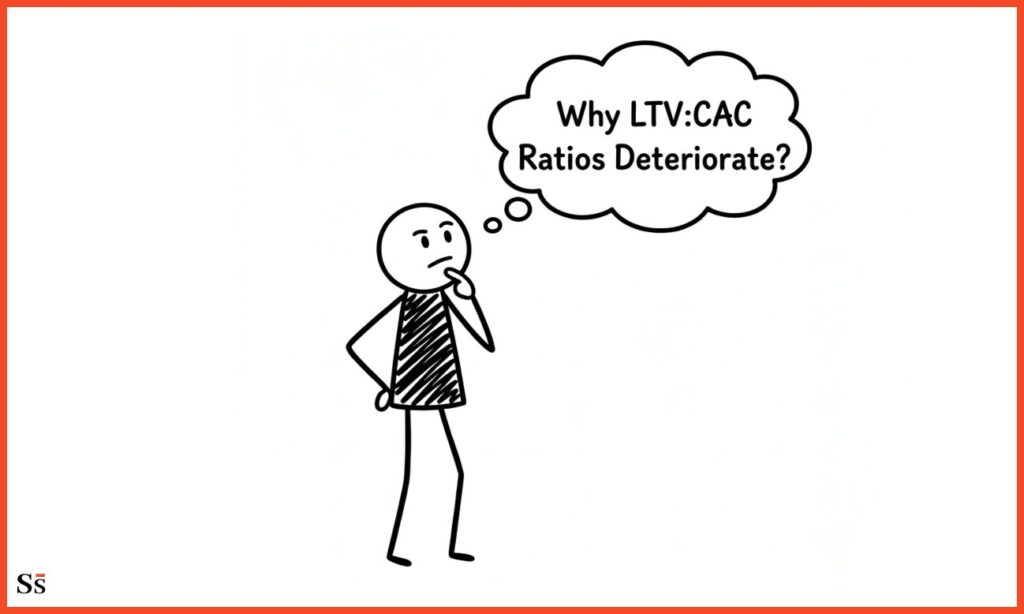 Why LTV:CAC Ratios Deteriorate