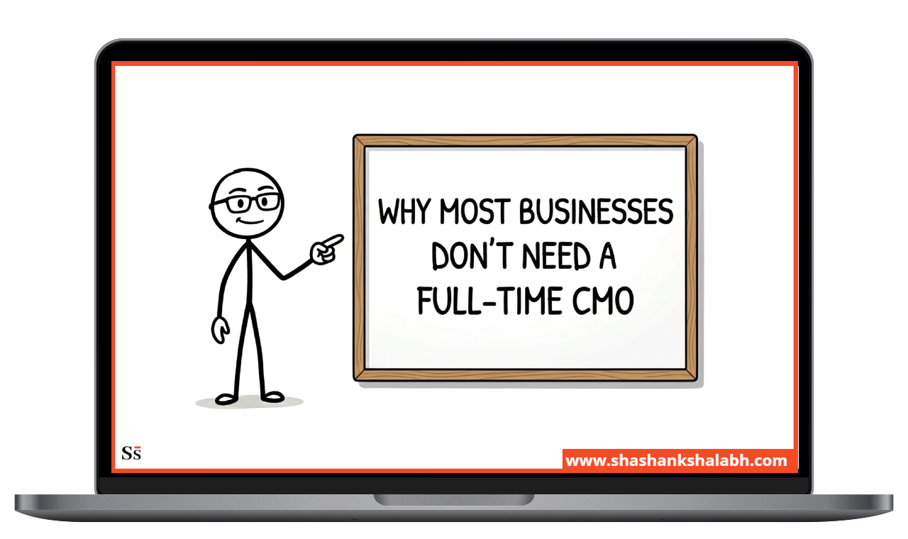 do I need a full-time CMO