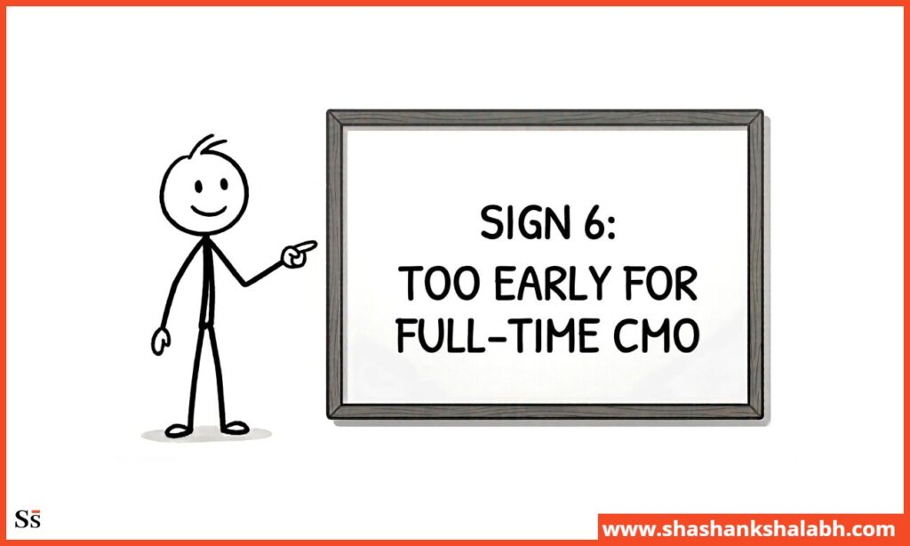 not ready for full time CMO