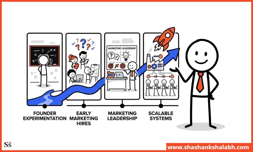 Transition From Founder-Led to Structured Marketing