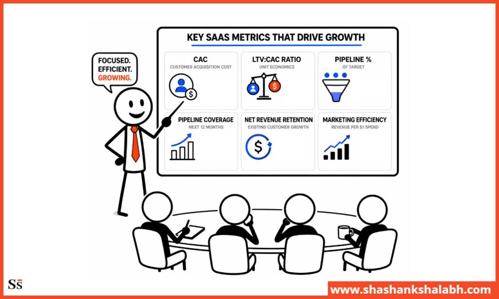 The 6 Metrics SaaS Boards Actually Scrutinize