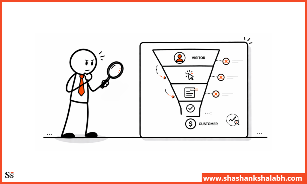 how to diagnose lead gen issue in b2b businesses