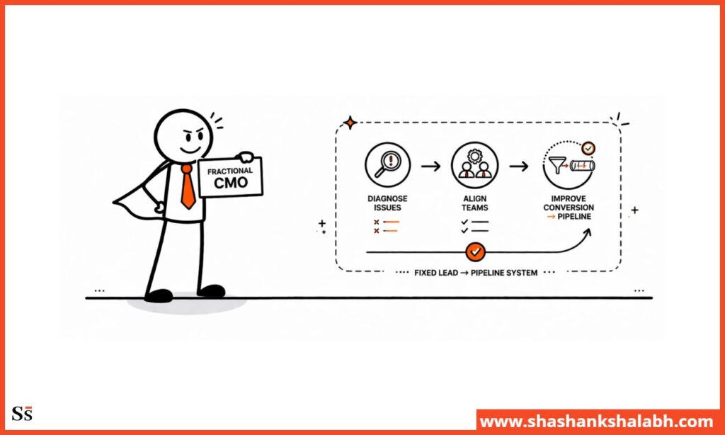 How a Fractional CMO Fixes B2B Lead Gen issue