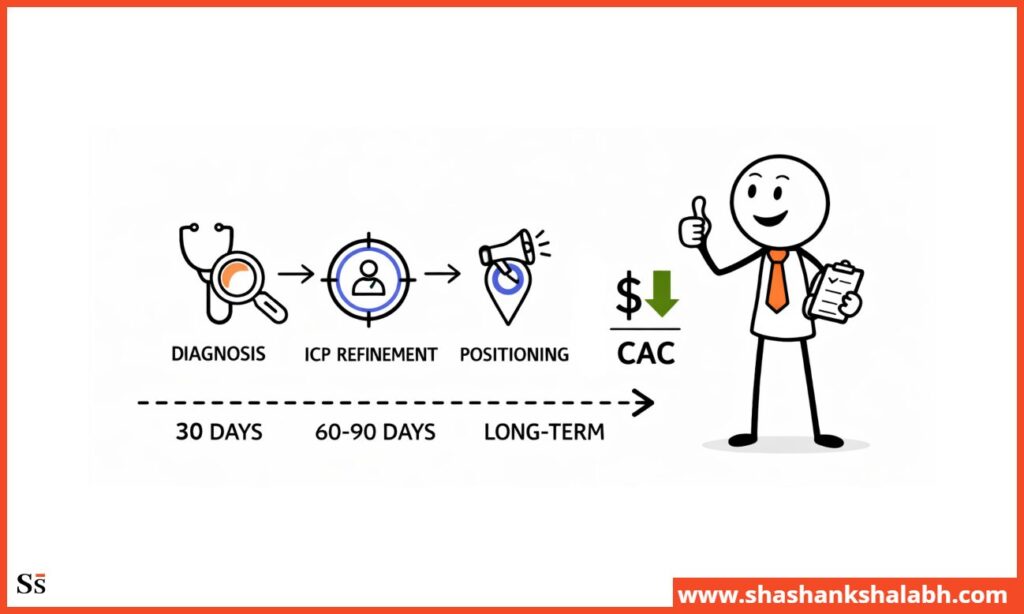 How a Fractional CMO Reduces CAC