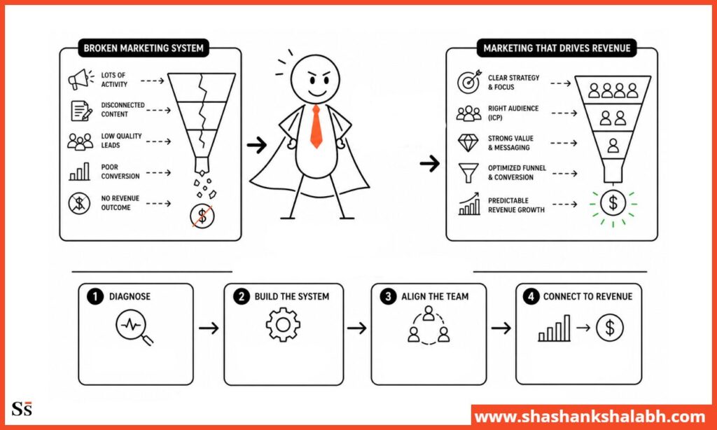 How a Fractional CMO Fixes Marketing Revenue Failure
