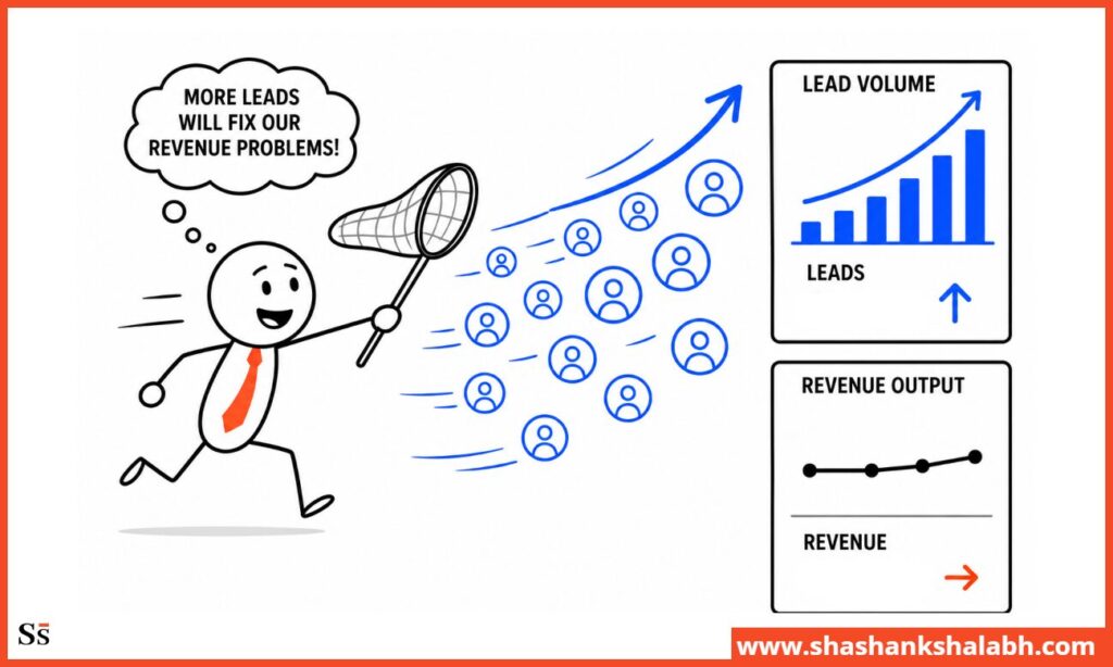 why more leads feels like the answer