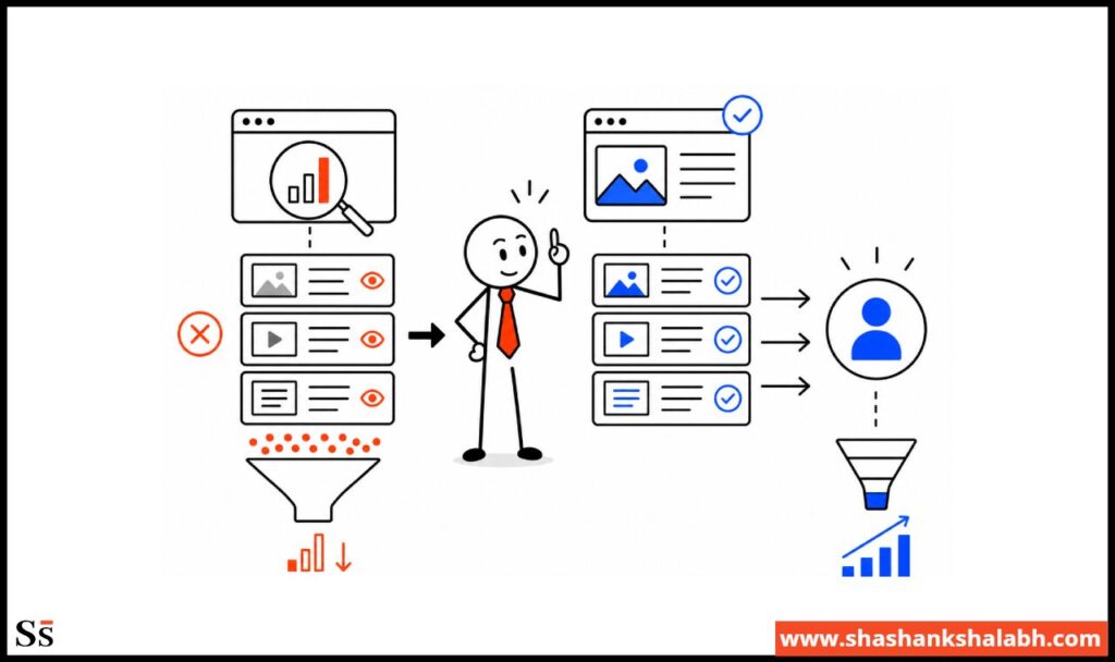 how we 3x pipeline b2b saas case study: Content Strategy Rebuild