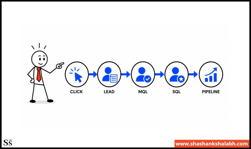 Conversion Path From Click to Pipeline