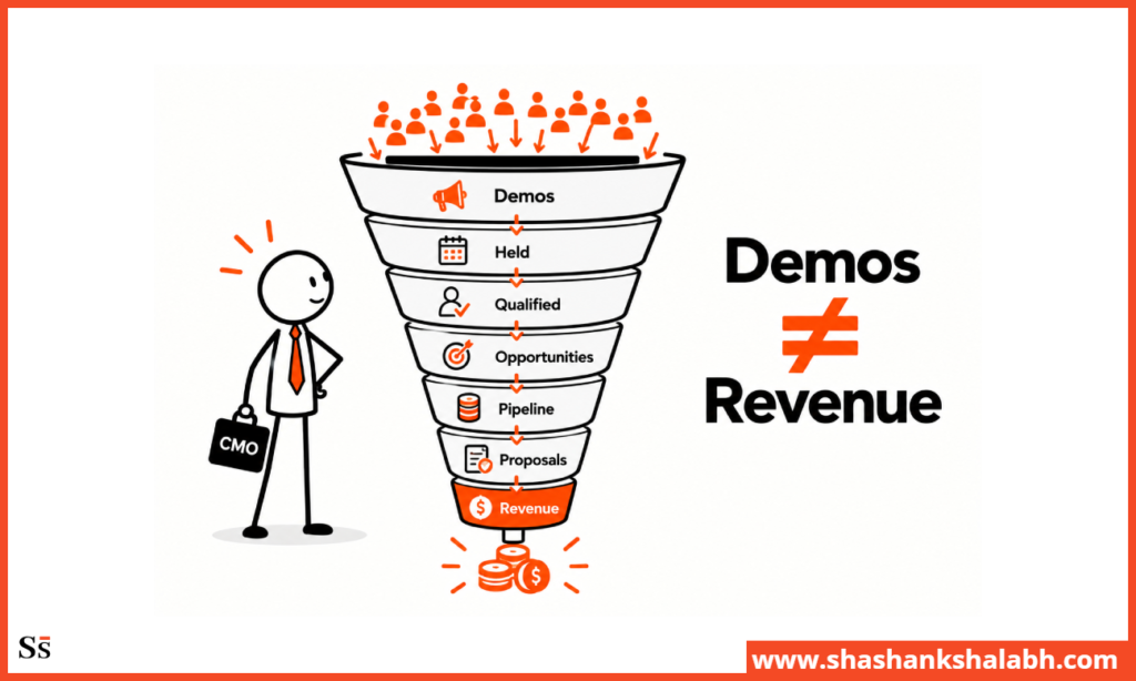 demos not converting to revenue. the funnel