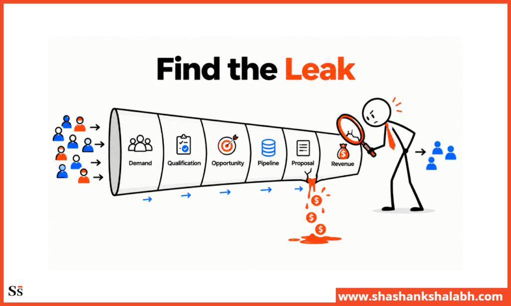 How to Find the Leak in Your Revenue Funnel