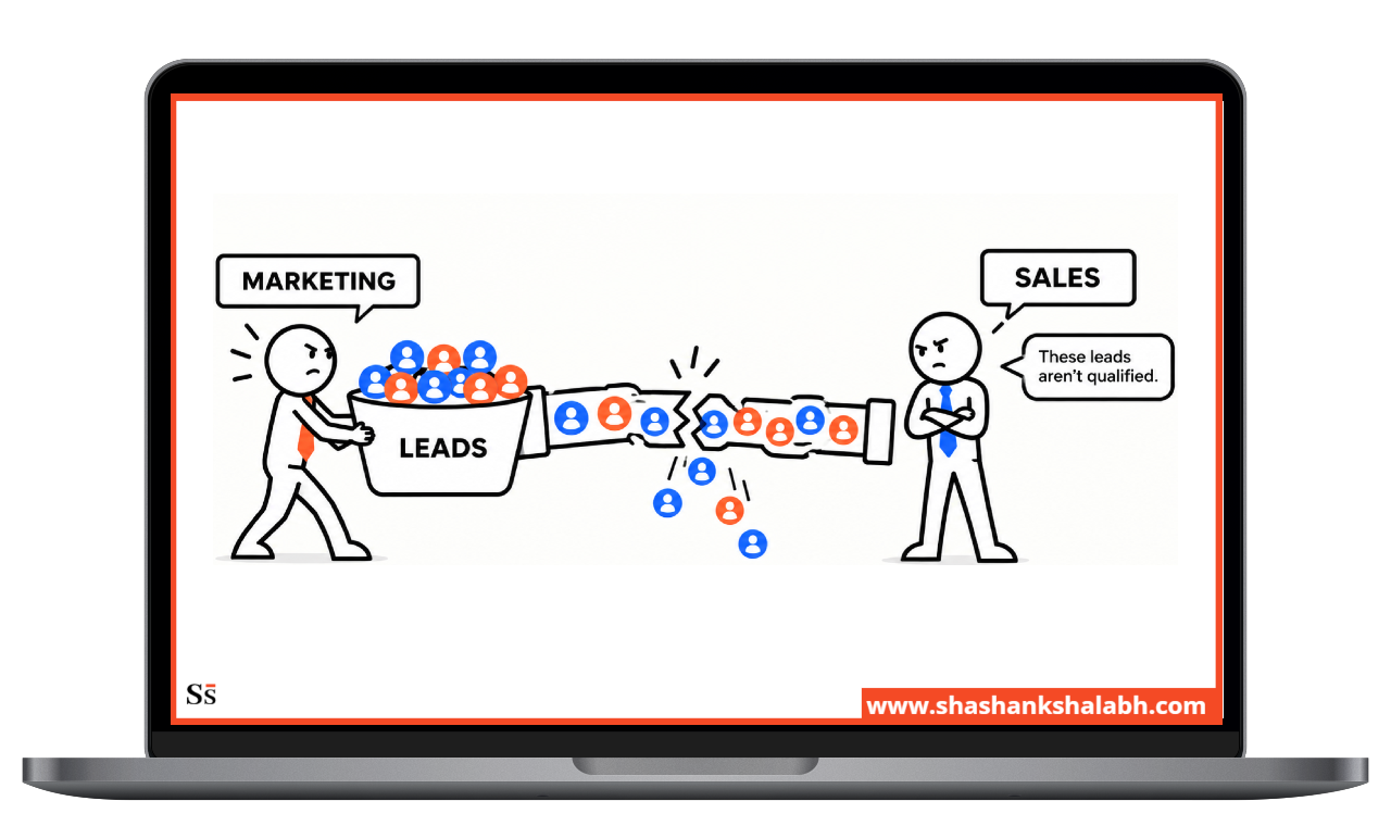 sales doesn't trust marketing leads
