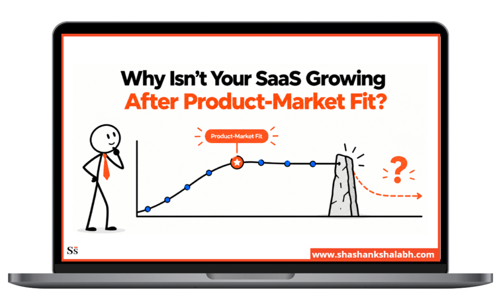 SaaS growth after product-market fit